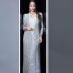 Silver Crochet kaftan