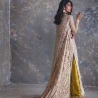 Crochet jacket with Long trail