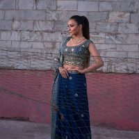 Teel Trousseau Saree