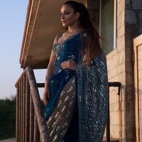 Teel Trousseau Saree