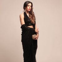Classic Black Saree