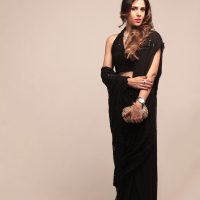 Classic Black Saree