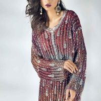 Mix weave short kurta